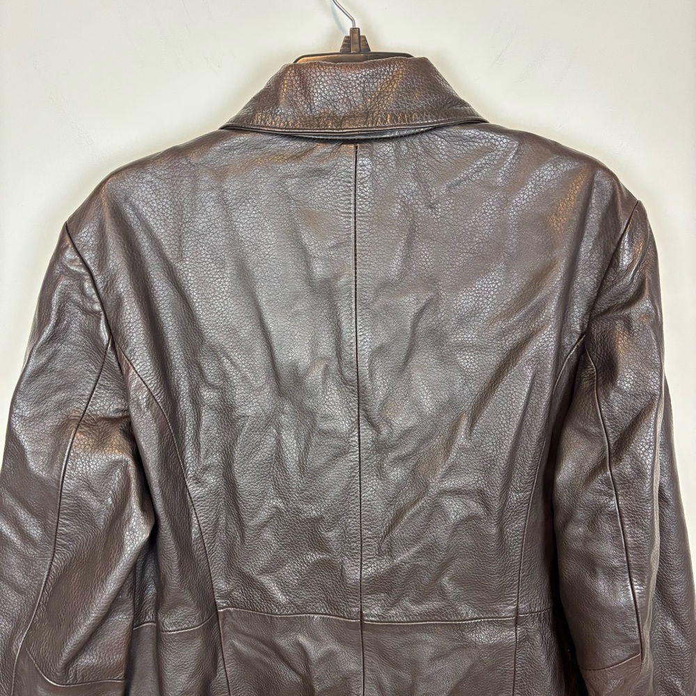 LAMARQUE Marlowe Coat in Rub Off Brow Size L - Picture 6 of 11